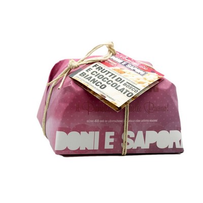 Doni e Sapori - Artisan Panettone with Berries and White Chocolate - 1000 g